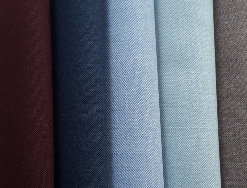 Customized Italian Polyester Viscose TR Suiting Fabric With Selvage Customized Italian Polyester Viscose TR Suiting Fabric With Selvage
