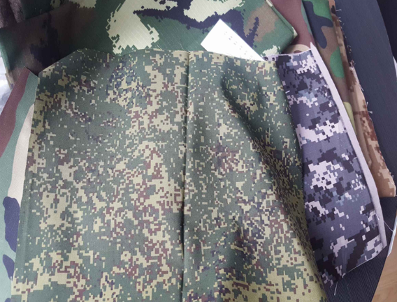 Polyester Rayon Blend Camouflage ACU BDU Uniform Fabric Polyester Rayon Blend Camouflage ACU BDU Uniform Fabric