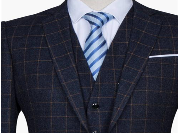 Fashion Modern Checked Worsted Wool Suiting Fabric Fashion Modern Checked Worsted Wool Suiting Fabric